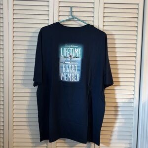 Tommy Bahama LIFETIME BOARD MEMBER Navy Blue Pocket Tee XXL
